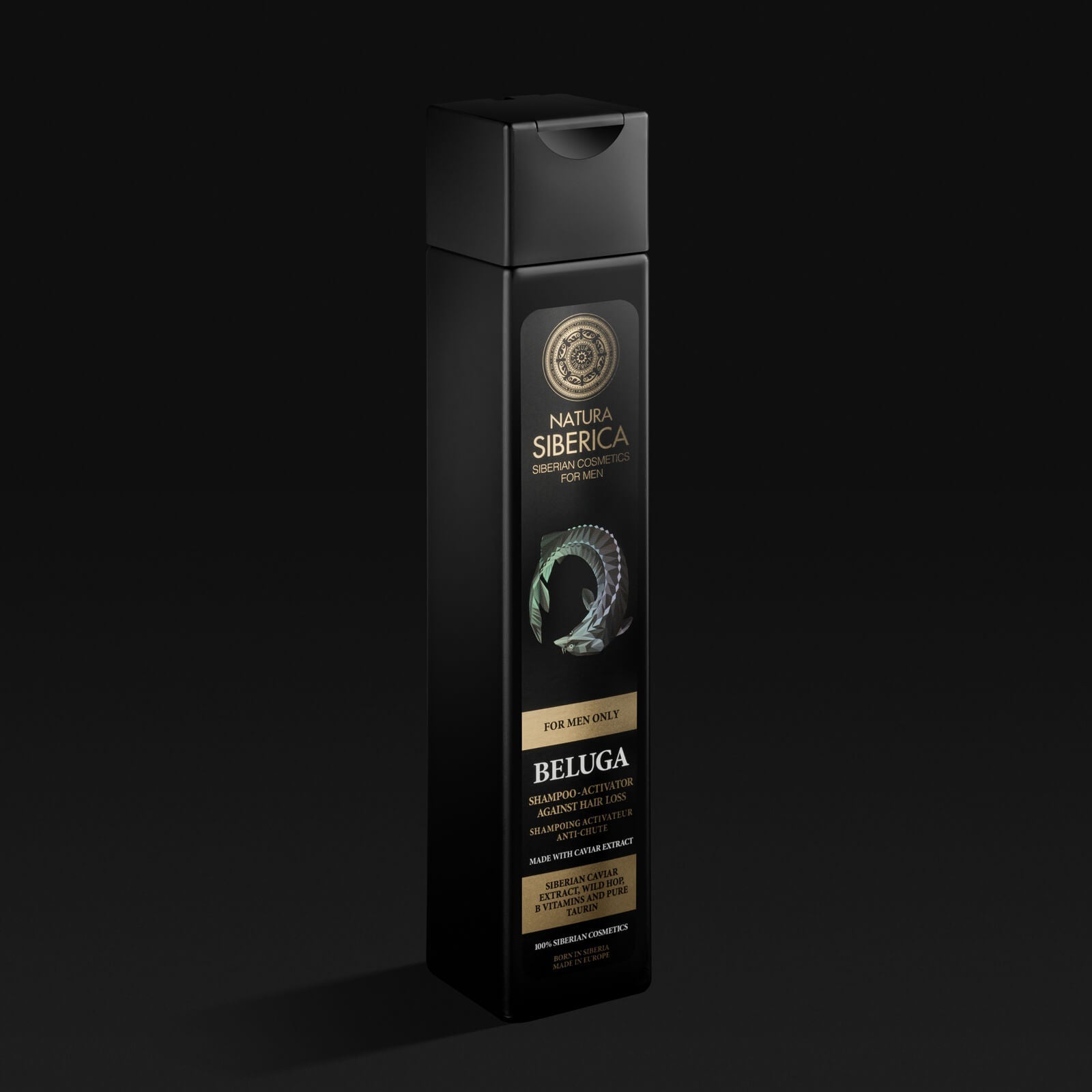 For Men Only Beluga Shampoo Activator Against Hair Loss 250ml - Natura Siberica - Shampoo - Eco Natural Products