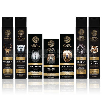 For Men Only Beluga Shampoo Activator Against Hair Loss 250ml - Natura Siberica - Shampoo - Eco Natural Products