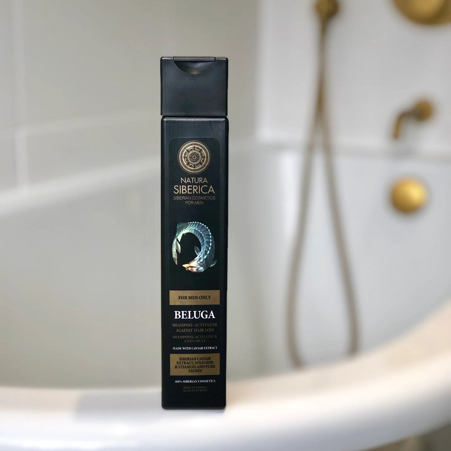 For Men Only Beluga Shampoo Activator Against Hair Loss 250ml - Natura Siberica - Shampoo - Eco Natural Products