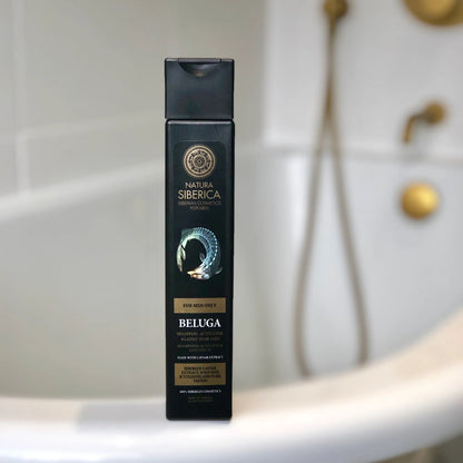For Men Only Beluga Shampoo Activator Against Hair Loss 250ml - Natura Siberica - Shampoo - Eco Natural Products