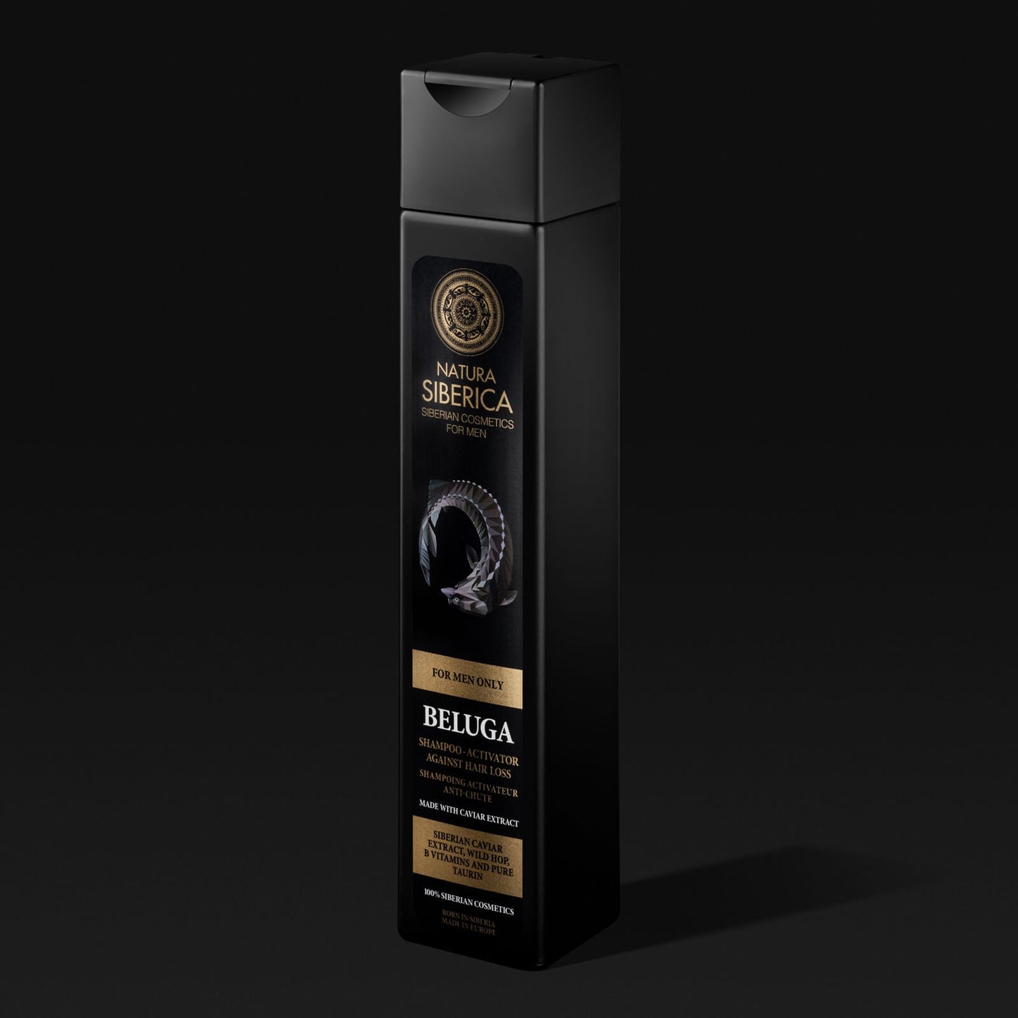 For Men Only Beluga Shampoo Activator Against Hair Loss 250ml - Natura Siberica - Shampoo - Eco Natural Products