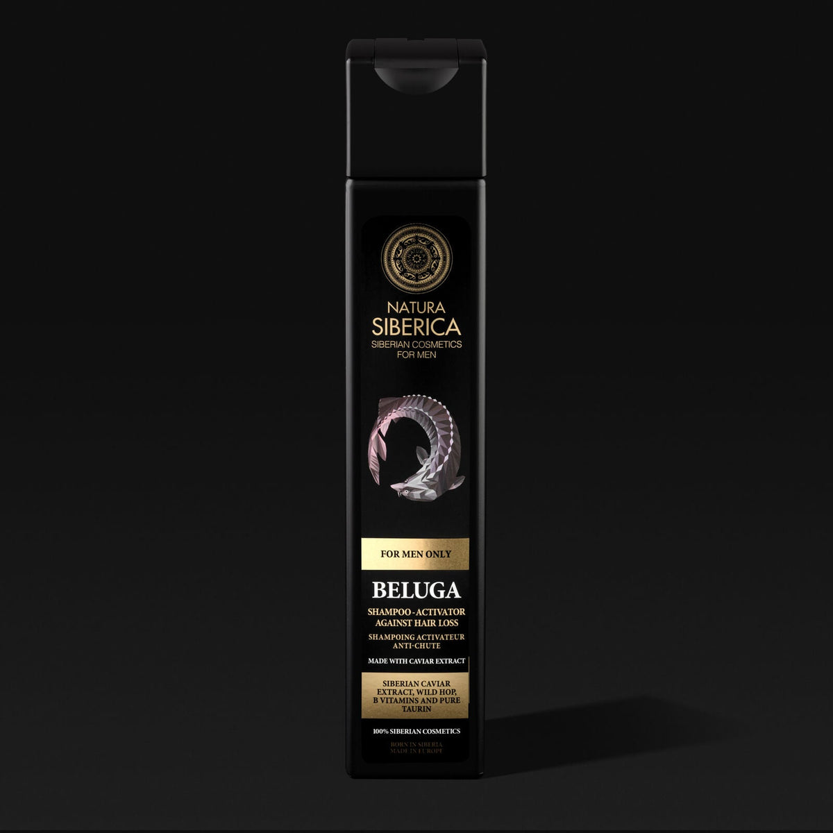 For Men Only Beluga Shampoo Activator Against Hair Loss 250ml - Natura Siberica - Shampoo - Eco Natural Products