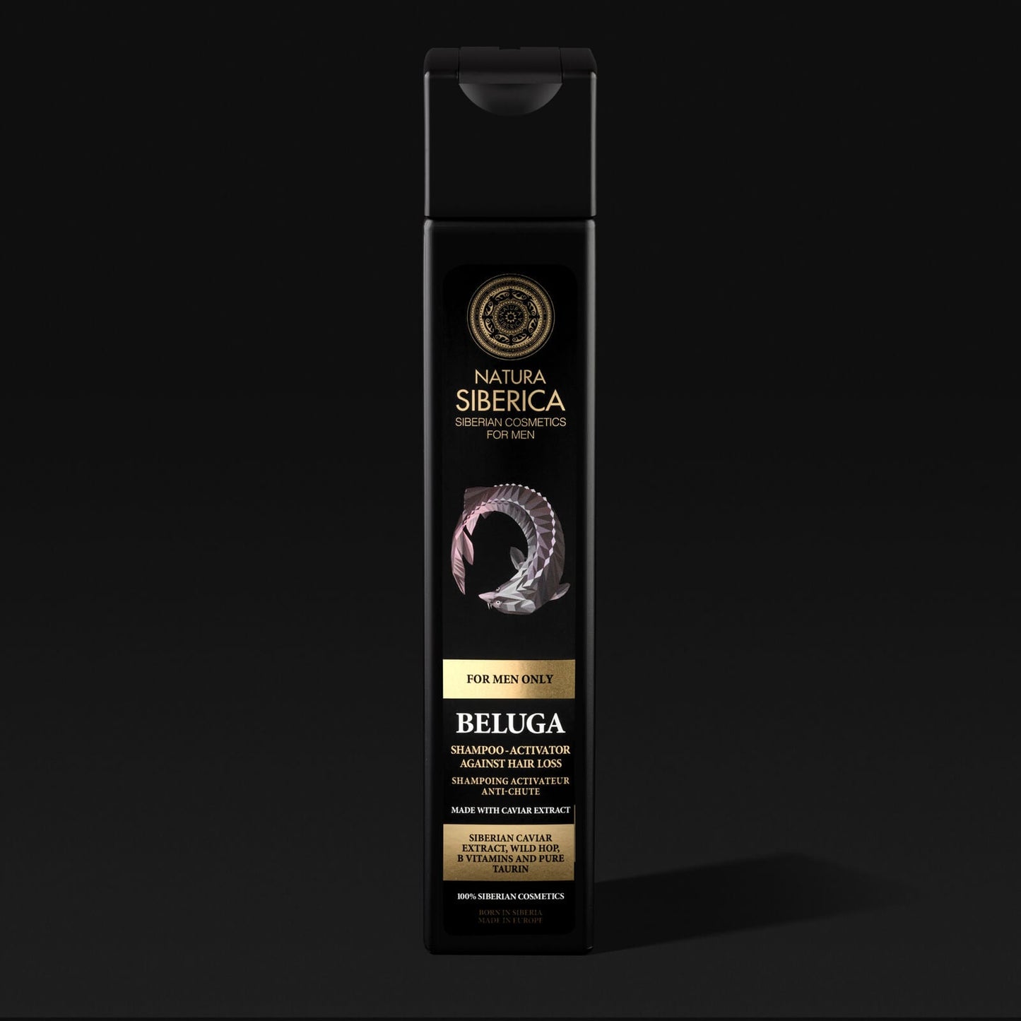 For Men Only Beluga Shampoo Activator Against Hair Loss 250ml - Natura Siberica - Shampoo - Eco Natural Products