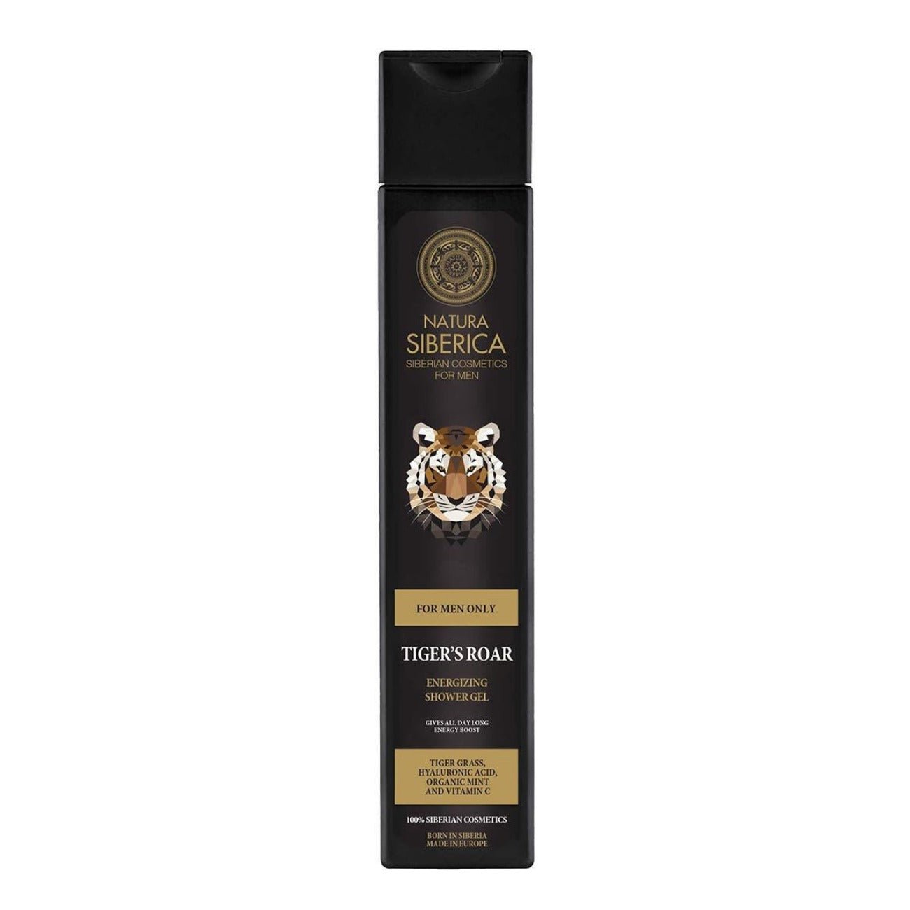 For Men Only Energizing Shower Gel Tiger's Roar 250ml - Eco Natural Products - Natura Siberica - Body Wash