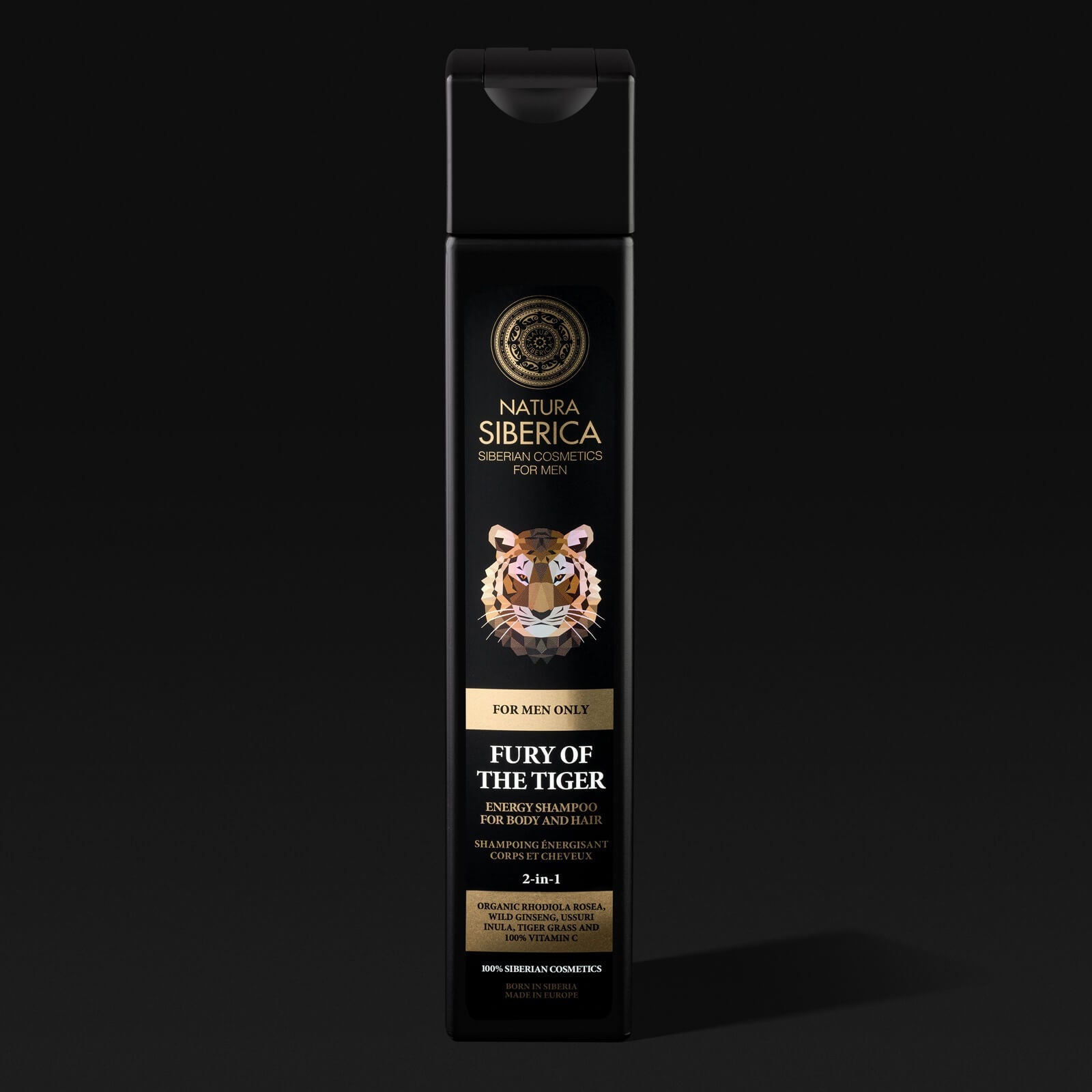 For Men Only Fury of Tiger Energy Shampoo 2 - in - 1 250ml - Eco Natural Products - Natura Siberica - Shampoo