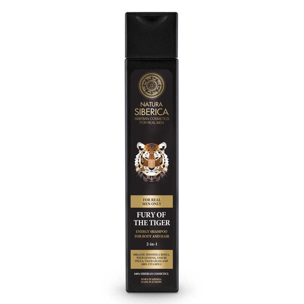 For Men Only Fury of Tiger Energy Shampoo 2 - in - 1 250ml - Natura Siberica - Shampoo - Eco Natural Products
