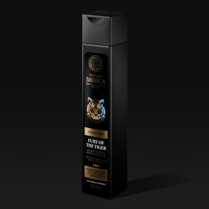 For Men Only Fury of Tiger Energy Shampoo 2 - in - 1 250ml - Natura Siberica - Shampoo - Eco Natural Products