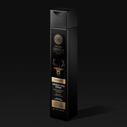 For Men Only Siberian Stag Power Anti - Dandruff Shampoo 250ml - Natura Siberica - Shampoo - Eco Natural Products