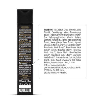 For Men Only Siberian Stag Power Anti - Dandruff Shampoo 250ml - Natura Siberica - Shampoo - Eco Natural Products