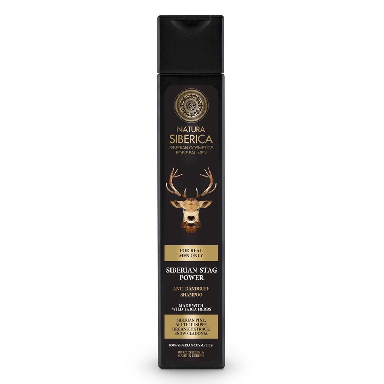 For Men Only Siberian Stag Power Anti - Dandruff Shampoo 250ml - Eco Natural Products - Natura Siberica - Shampoo