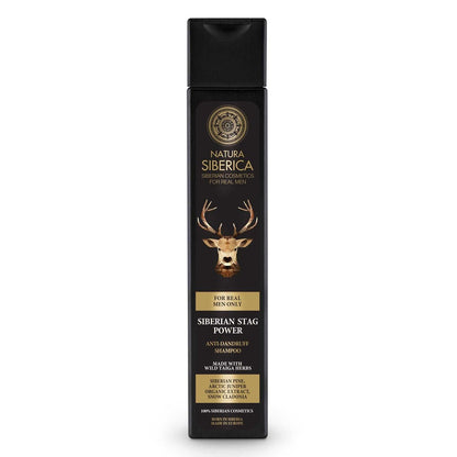 For Men Only Siberian Stag Power Anti - Dandruff Shampoo 250ml - Natura Siberica - Shampoo - Eco Natural Products