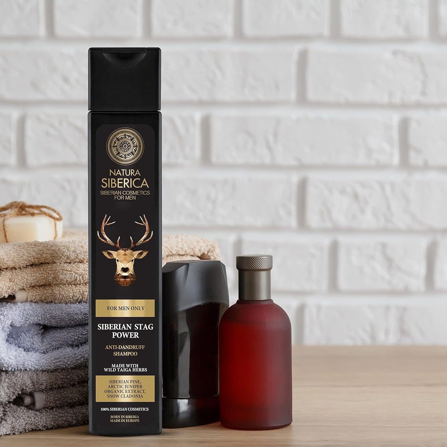 For Men Only Siberian Stag Power Anti - Dandruff Shampoo 250ml - Natura Siberica - Shampoo - Eco Natural Products