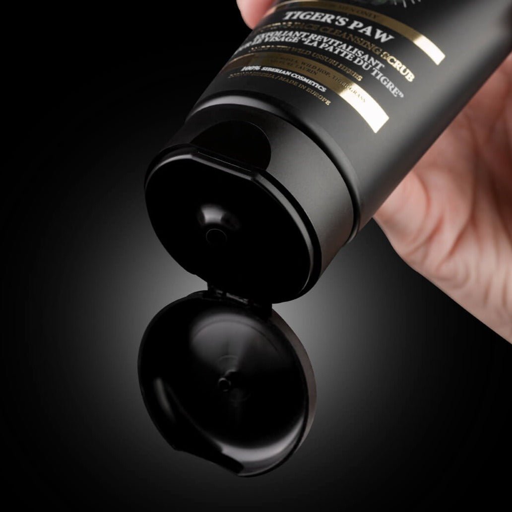 For Men Only Tiger's Paw Face Cleansing Scrub 150ml - Natura Siberica - Body Wash - Eco Natural Products