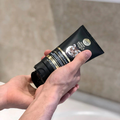 For Men Only Tiger's Paw Face Cleansing Scrub 150ml - Natura Siberica - Body Wash - Eco Natural Products