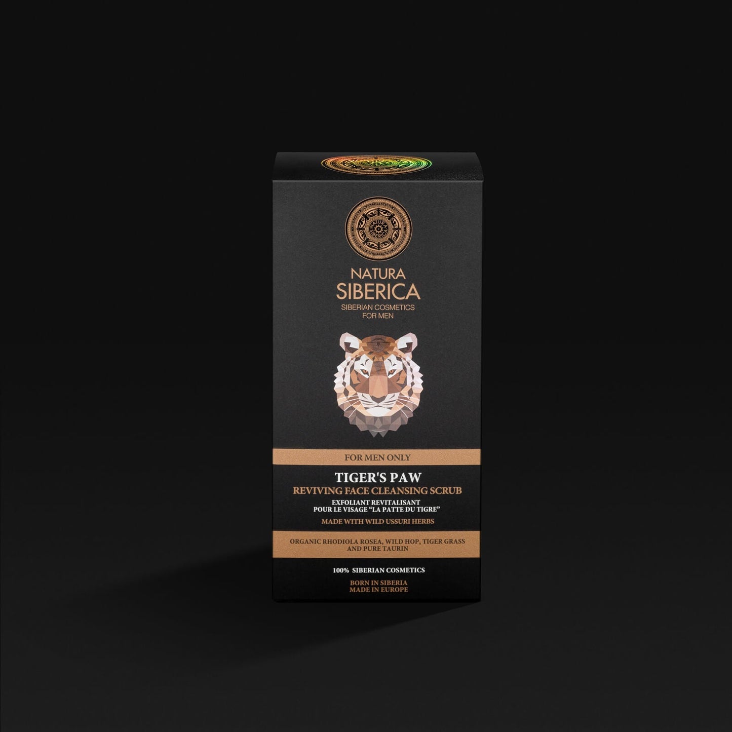 For Men Only Tiger's Paw Face Cleansing Scrub 150ml - Natura Siberica - Body Wash - Eco Natural Products