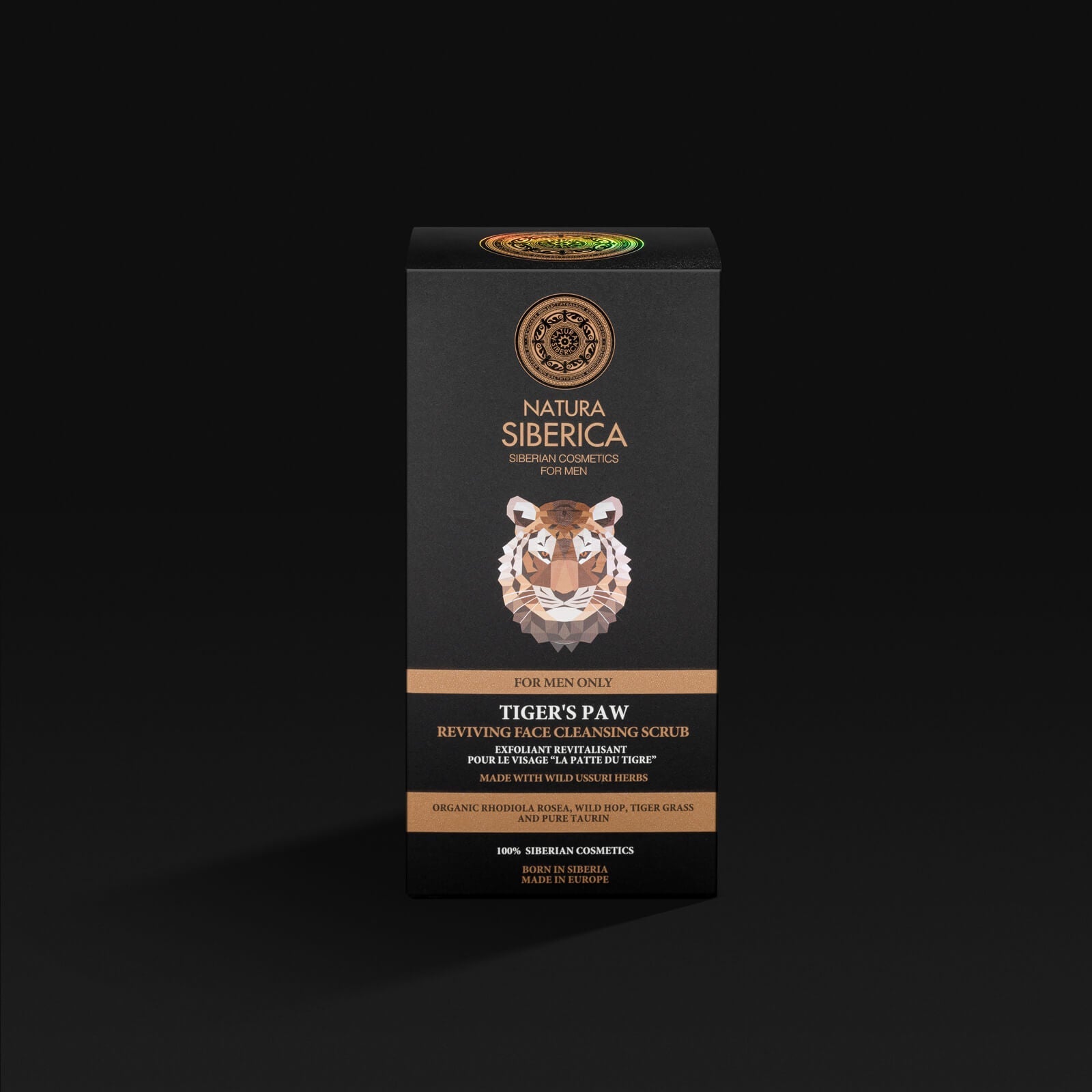 For Men Only Tiger's Paw Face Cleansing Scrub 150ml - Natura Siberica - Body Wash - Eco Natural Products