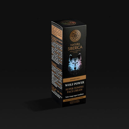 For Men Only Wolf Power Super Toning Face Cream 50ml - Natura Siberica - Day Cream - Eco Natural Products