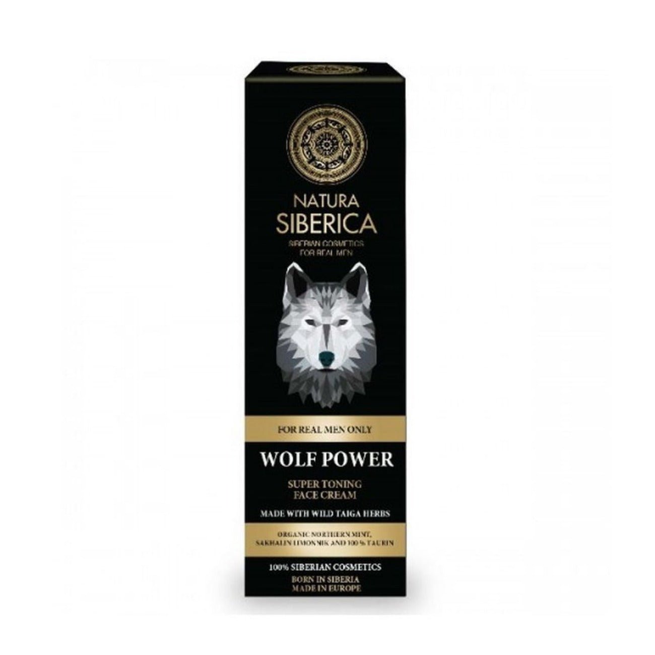 For Men Only Wolf Power Super Toning Face Cream 50ml - Eco Natural Products - Natura Siberica - Day Cream