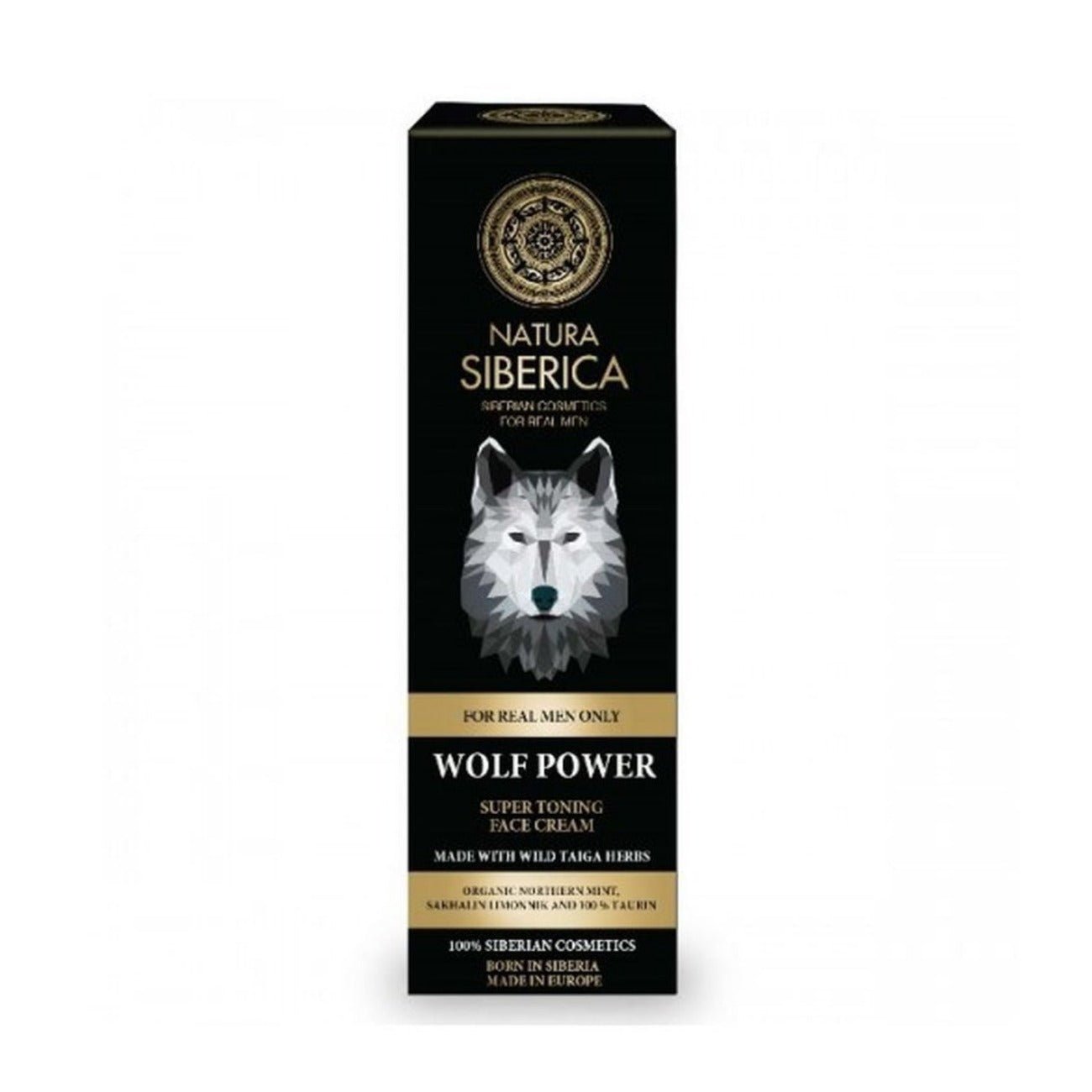 For Men Only Wolf Power Super Toning Face Cream 50ml - Natura Siberica - Day Cream - Eco Natural Products