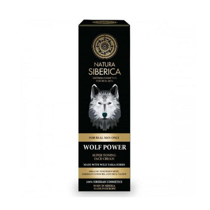 For Men Only Wolf Power Super Toning Face Cream 50ml - Natura Siberica - Day Cream - Eco Natural Products