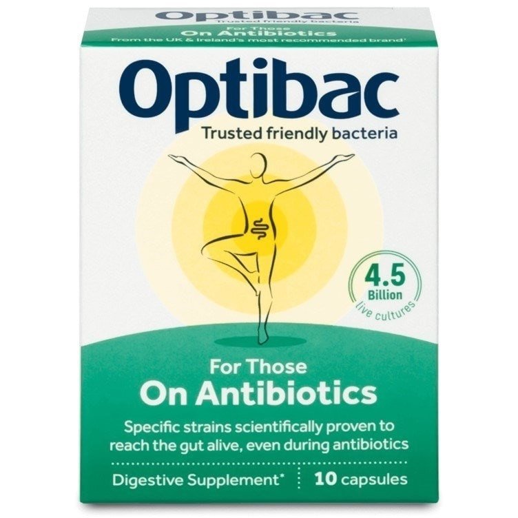 For Those on Antibiotics 10 Capsules - OptiBac Probiotics - Vitamins & Supplements - Eco Natural Products