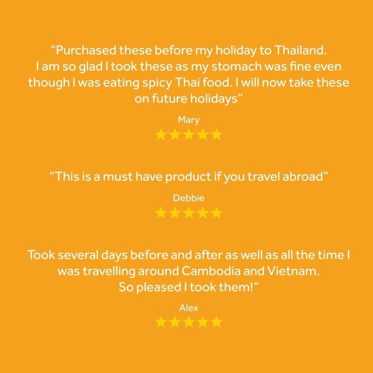 For Travelling Abroad 20 Capsules - OptiBac Probiotics - Vitamins & Supplements - Eco Natural Products