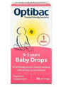 For your baby Infant Drops - 10ml BBE 01.06.2025 - Optibac Probiotics - Digestive Supplements - Optibac Probiotics