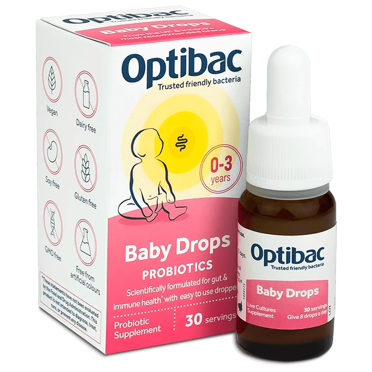 For Your Baby Infant Drops 10ml - Optibac Probiotics - Vitamins & Supplements - Eco Natural Products