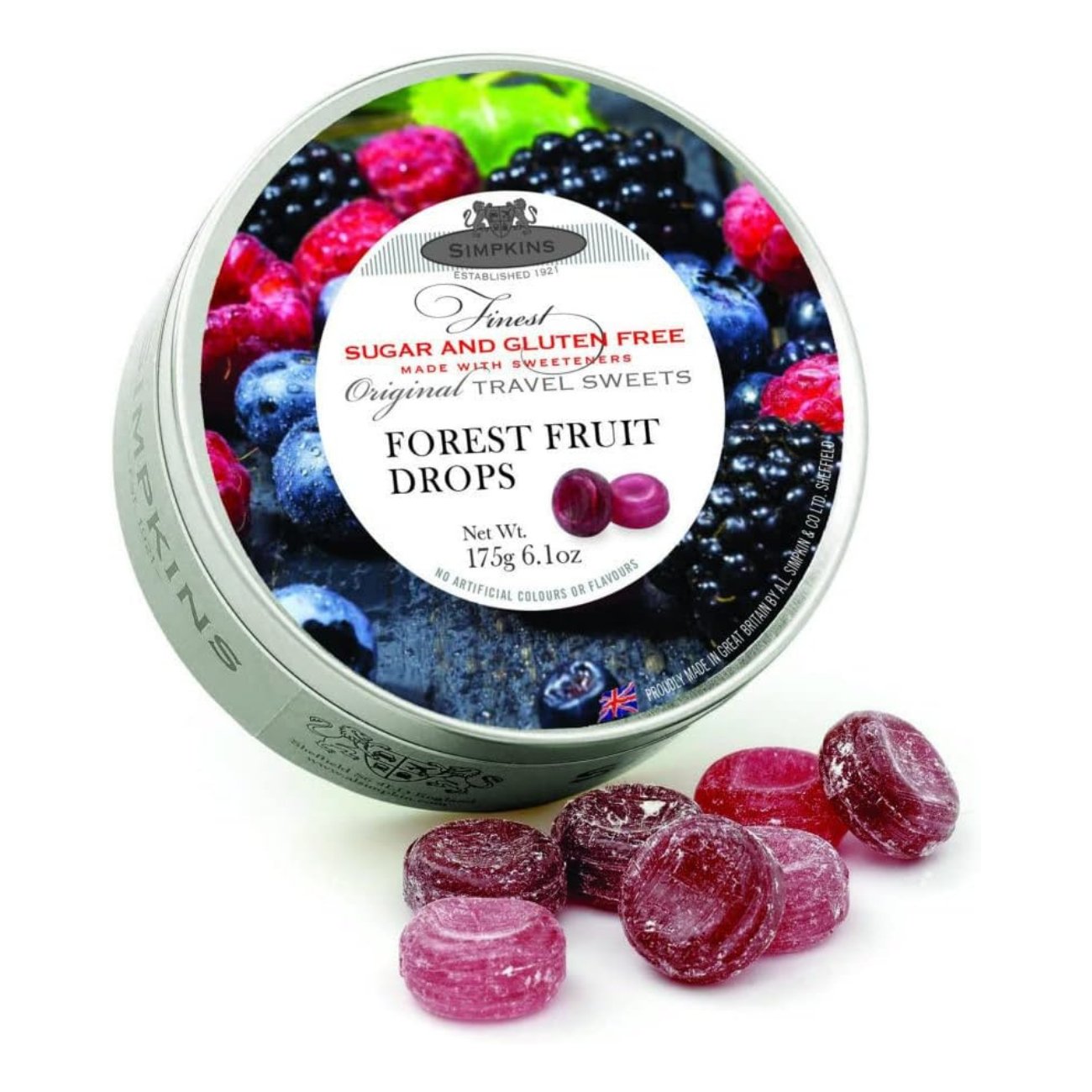 Forest Fruit Drops 175g - Eco Natural Products - Simpkins - Drop