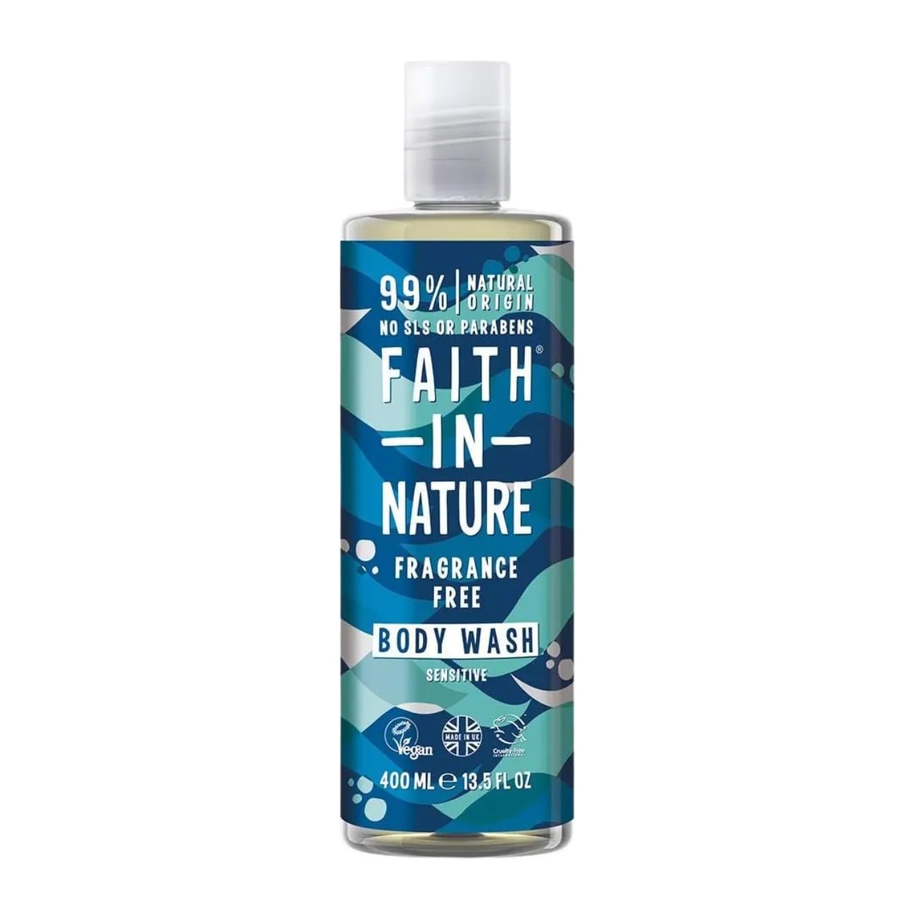 Fragrance Free Body Wash 400ml - Faith in Nature - Body Wash - Faith in Nature