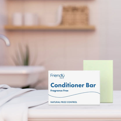 Fragrance - free Conditioner Bar 90g - Friendly Soap - conditioner - Eco Natural Products