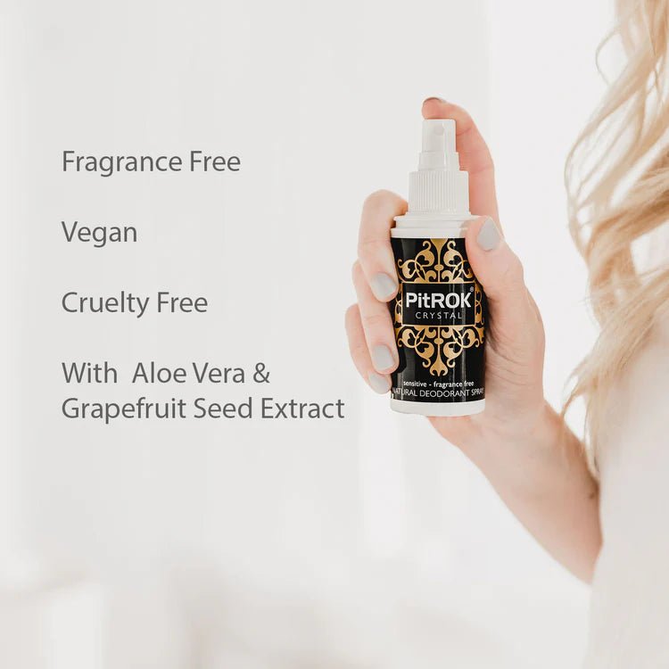 Fragrance Free Deodorant Spray 100ml - Pitrok - Deodorant - Eco Natural Products