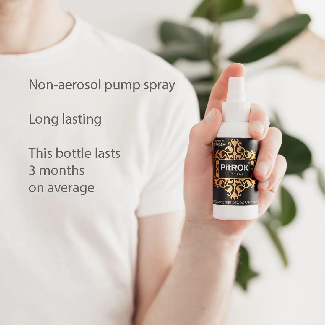 Fragrance Free Deodorant Spray 100ml - Pitrok - Deodorants - Pitrok