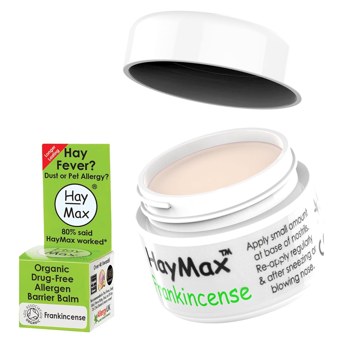 Frankincense Allergen Barrier Balm 5ml - HayMax - Barrier Balm - Eco Natural Products