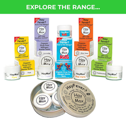 Frankincense Allergen Barrier Balm 5ml - HayMax - Barrier Balm - Eco Natural Products