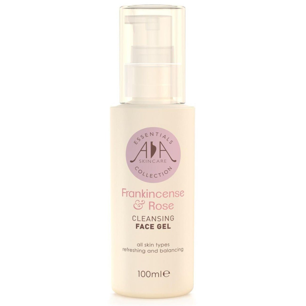 Frankincense & Rose Cleaning Face Gel 100ml - Eco Natural Products - Amphora Aromatics - 