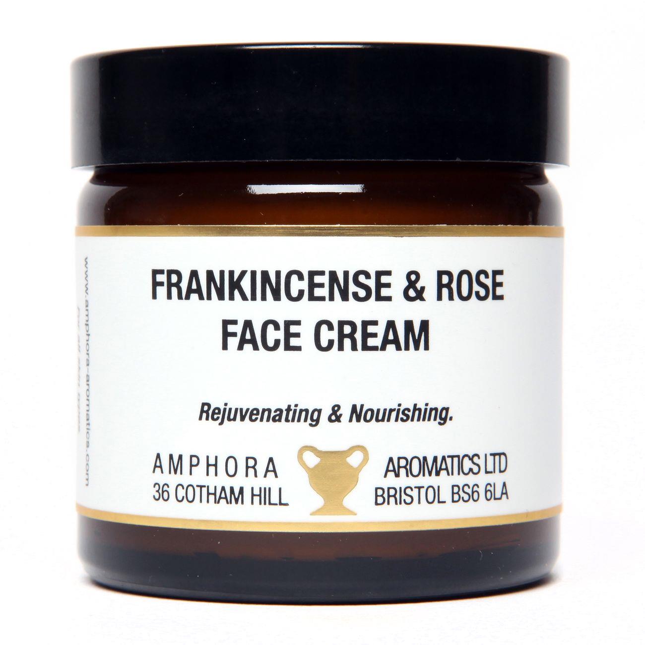 Frankincense & Rose Face Cream 60ml - Eco Natural Products - Amphora Aromatics - Cream