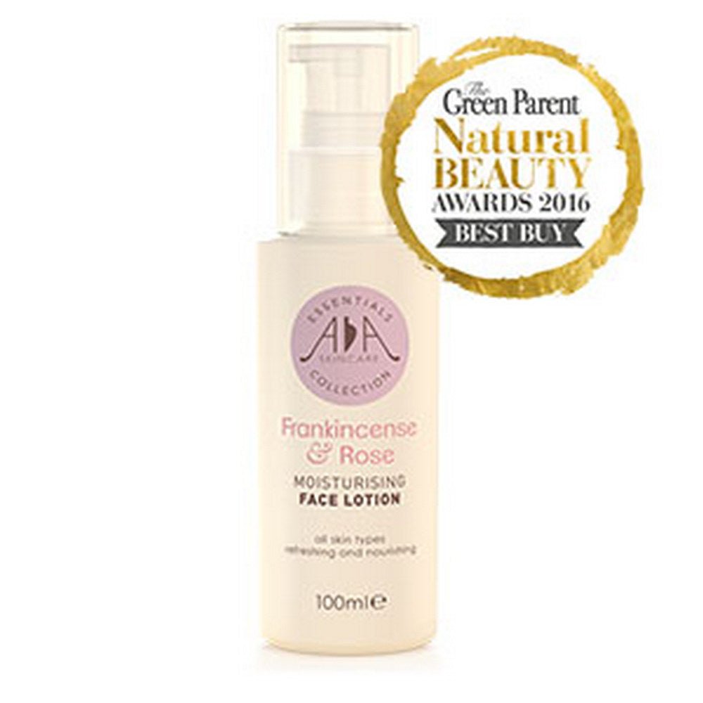 Frankincense & Rose Moisturising Face Lotion 100ml - Eco Natural Products - Amphora Aromatics - Moisturising Lotion