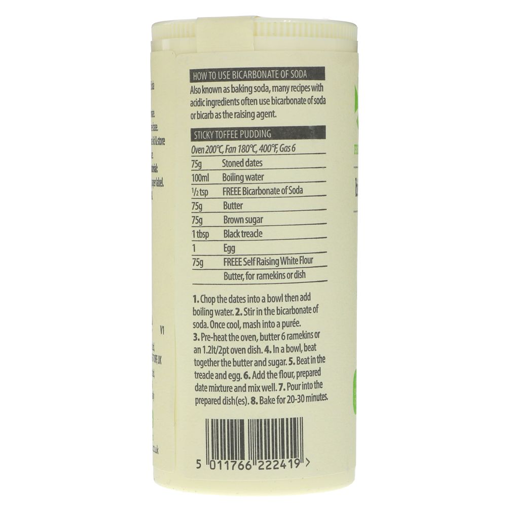Freee Bicarbonate of Soda Gluten Free 200g - Doves Farm - Bicarbonate of soda - Eco Natural Products