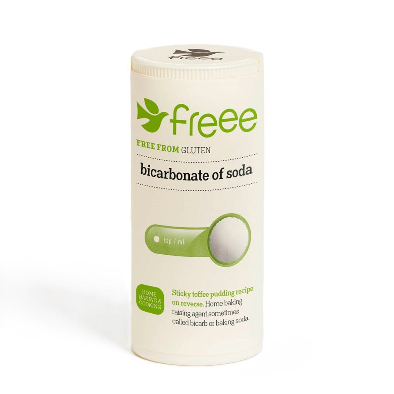 Freee Bicarbonate of Soda Gluten Free 200g - Eco Natural Products - Doves Farm - Bicarbonate of soda