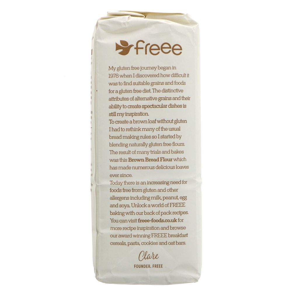 Freee Brown Bread Gluten Free Flour 1kg - Doves Farm - Flour - Eco Natural Products