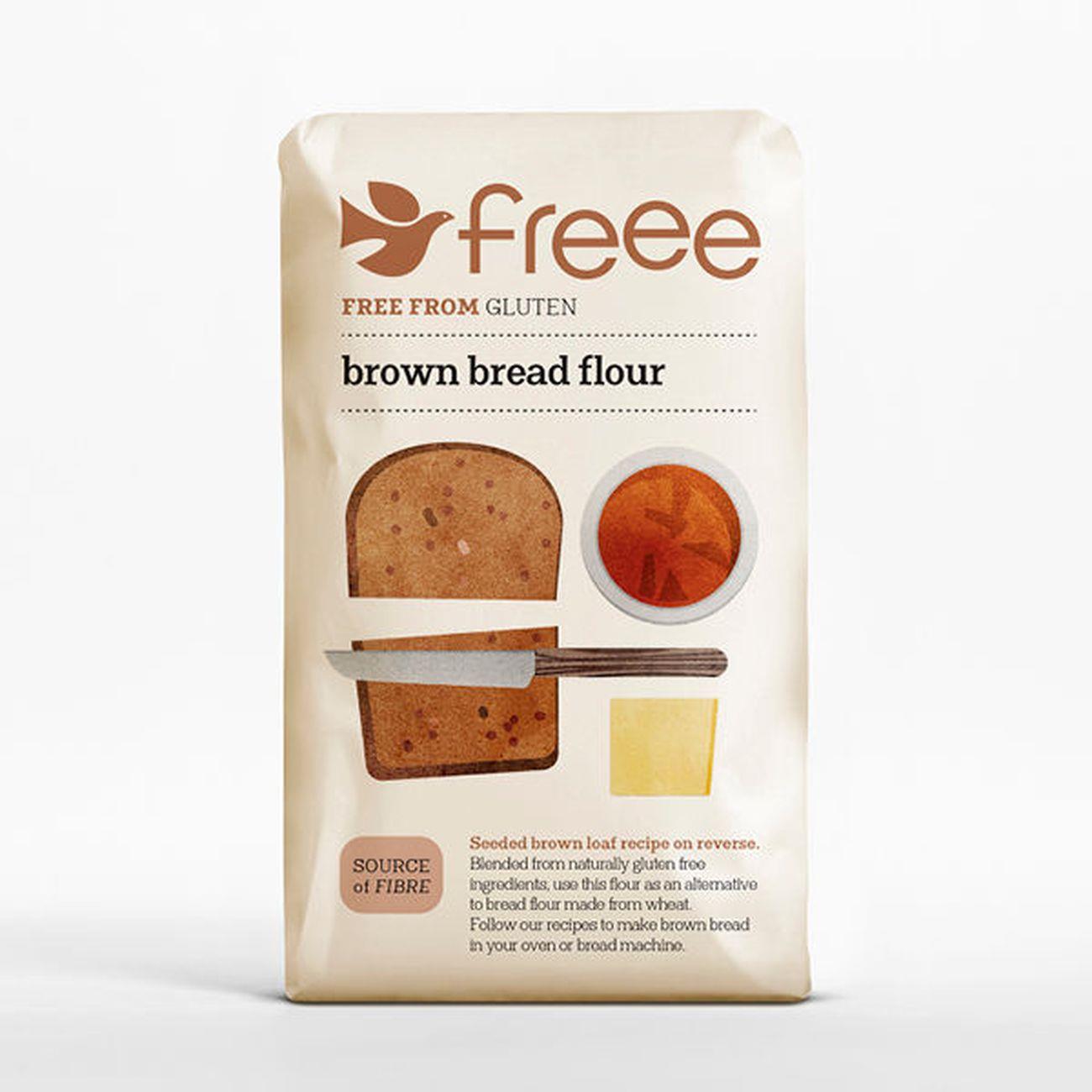 Freee Brown Bread Gluten Free Flour 1kg - Doves Farm - Flour - Eco Natural Products