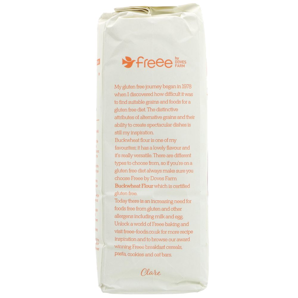 Freee Buckwheat Gluten Free Flour 1kg - Doves Farm - Flour - Eco Natural Products