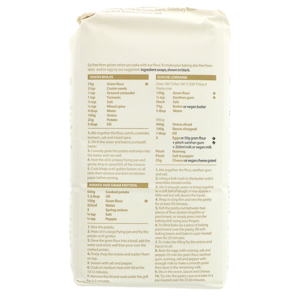 Freee Gram Gluten Free Flour 1kg - Eco Natural Products - Doves Farm - Flour