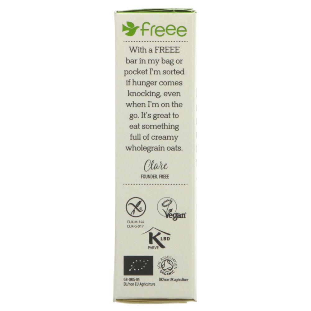 Freee Organic Apple & Sultana Gluten Free Oat Bar 4x35g - Eco Natural Products - Doves Farm - Oat Bars