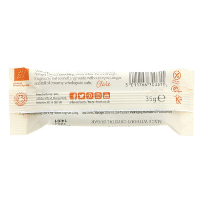 Freee Organic Apricot & Chia Seed Gluten Free Oat Bar 4x35g - Doves Farm - Oat Bars - Eco Natural Products