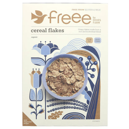 Freee Organic Cereal Gluten Free Flakes 375g - Doves Farm - Flakes - Eco Natural Products