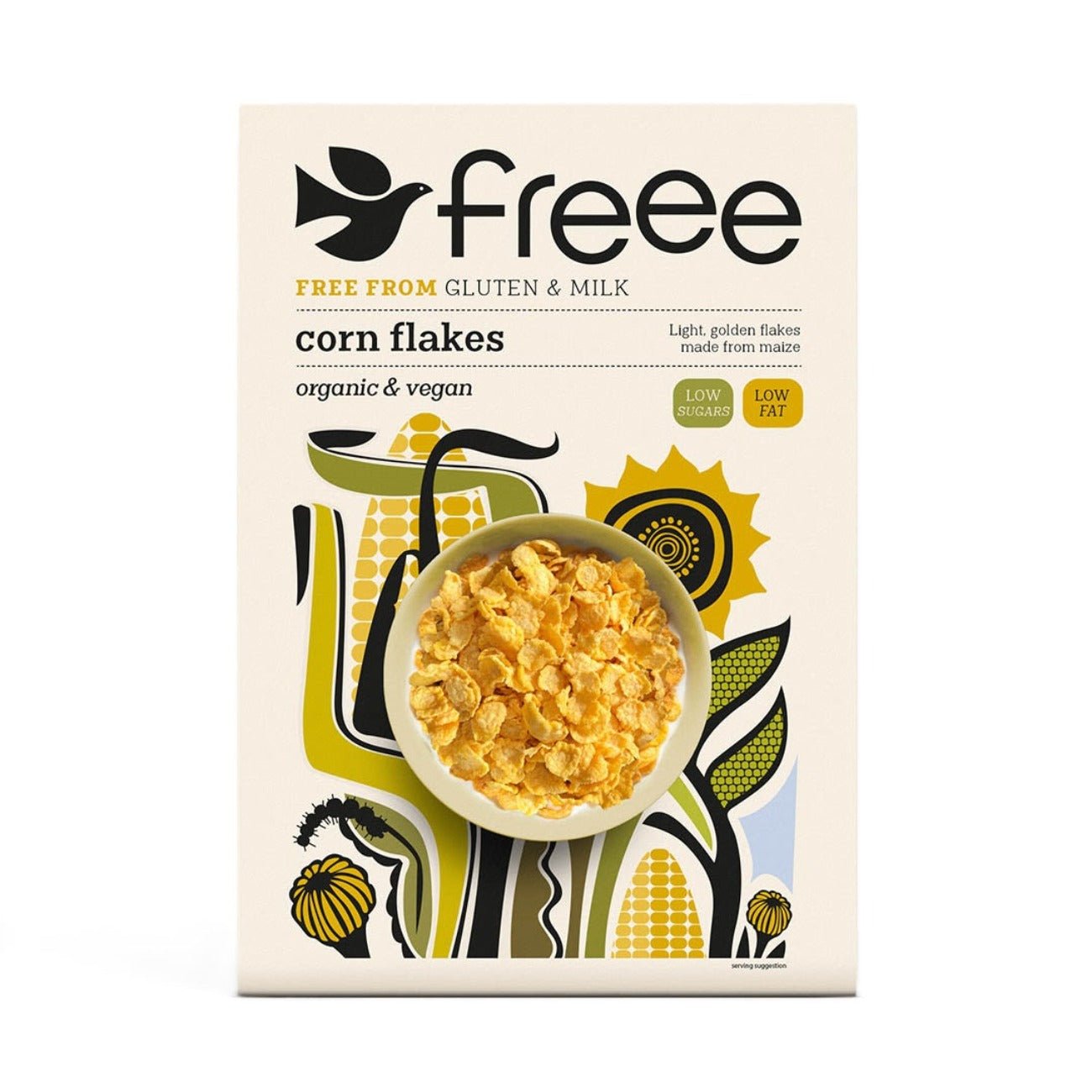 Freee Organic Corn Gluten Free Flakes 325g - Doves Farm - Flakes - Eco Natural Products