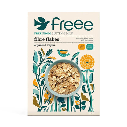 Freee Organic Fibre Gluten Free Flakes 375g - Doves Farm - Flakes - Eco Natural Products