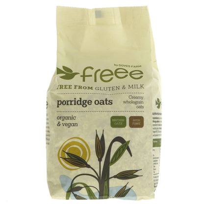 Freee Organic Gluten Free Porridge Oats 430g - Doves Farm - Porridge - Eco Natural Products